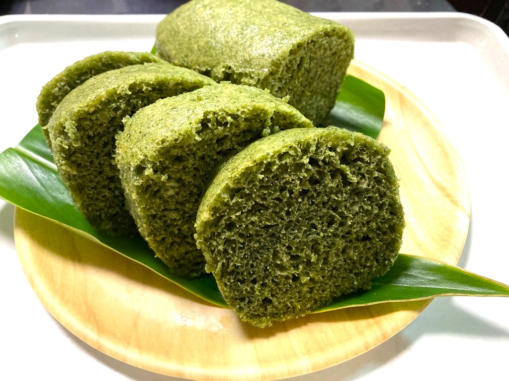 よもぎ蒸しパン