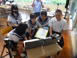 生徒台湾交流に